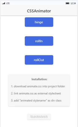 CSS Animator screenshot 3