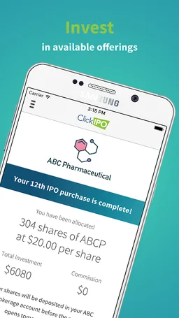 ClickIPO - Invest in IPOs screenshot 3