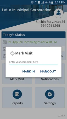 Latur GIS Attendance screenshot 3
