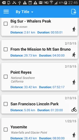 Track My Trip - GPS Tracking screenshot 2