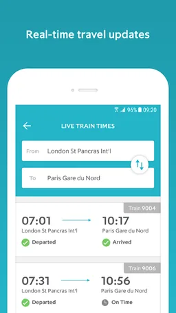 Eurostar Trains screenshot 6