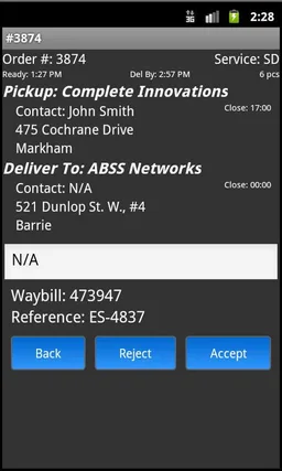 Courier Complete Mobile screenshot 4