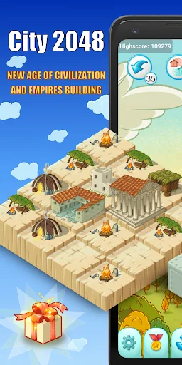 City 2048 Civilization Puzzle screenshot 7