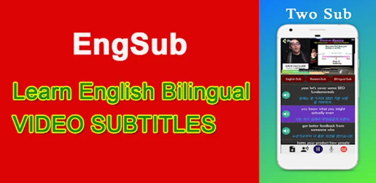 EngSub: Learn English with Bilingual subtitles cover image