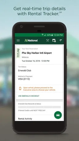 National Car Rental screenshot 2