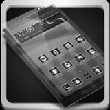 Luxury Black Silver icon