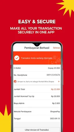 Mitra Shopee: Jual Pulsa, PPOB screenshot 4