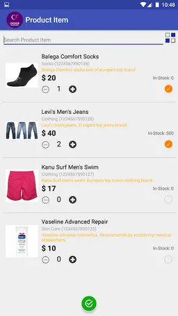 Sales Order, Catalog, Purchase screenshot 1