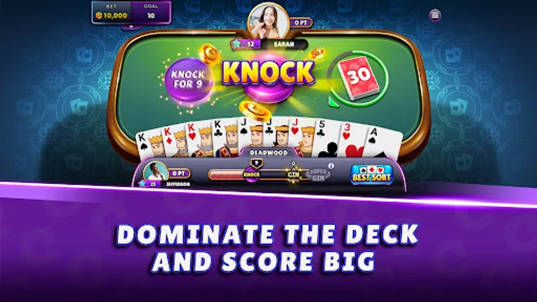 Gin Rummy Super - Card Game screenshot 21