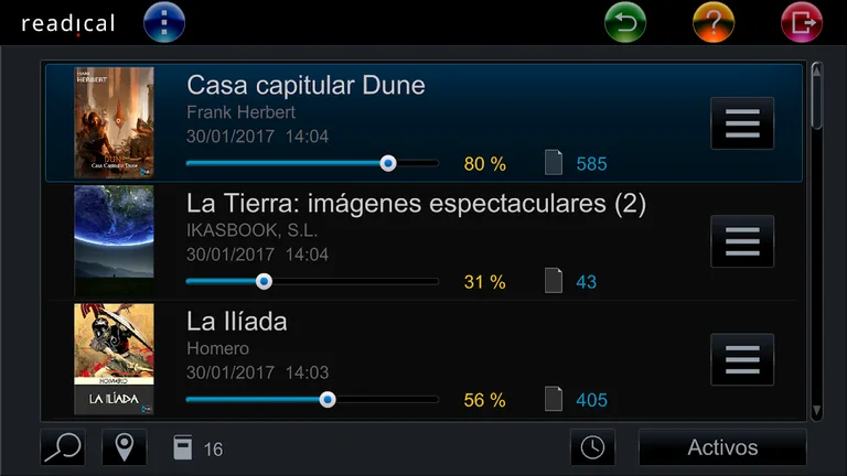 Readical:  EPUB ebook reader. Speed reading screenshot 14