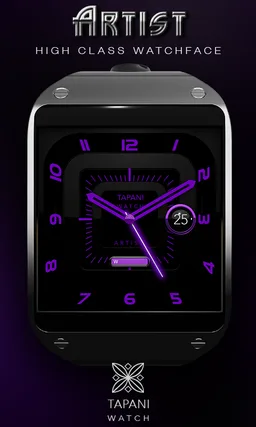 Artist wearable watch face screenshot 2