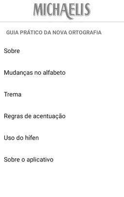 Michaelis Guia Nova Ortografia screenshot 1