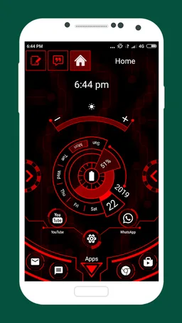 Futuristic Launcher 2 - 2019 Hi-Tech App screenshot 7