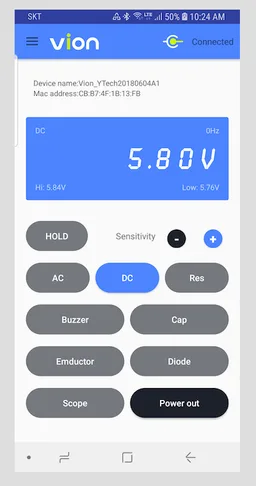 Vion Multimeter screenshot 1
