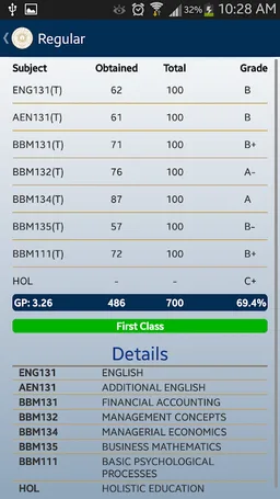 Christ University Student App screenshot 3