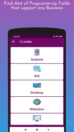ViewMe:Buy & Sell Projects, Meet talent Developers screenshot 2