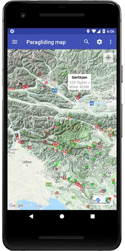 FlySafe - paragliding screenshot 1