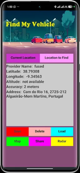 Find My Vehicle screenshot 1