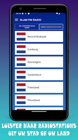 Radio Slam NL App Nederland FM screenshot 4