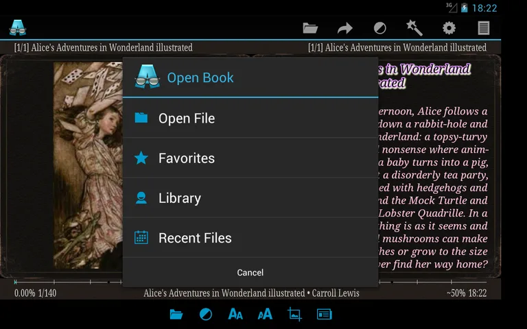 AlReader -any text book reader screenshot 17