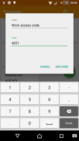 Pinapple screenshot 3