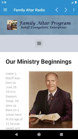 Family Altar Radio screenshot 2