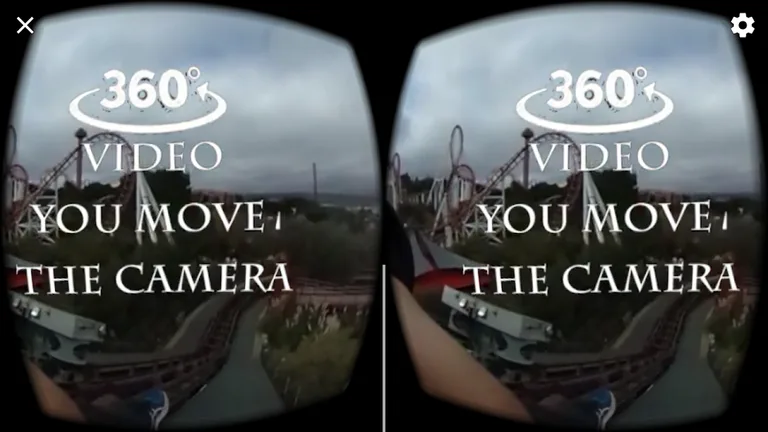 VR roller coaster 360 screenshot 1