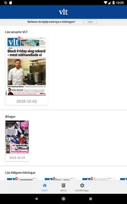 VLT e-tidning screenshot 3
