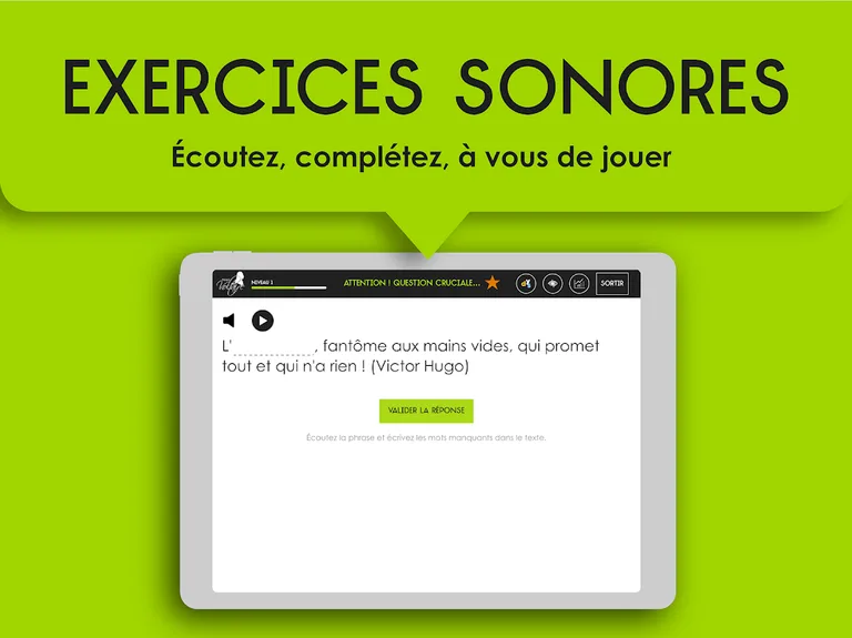 Orthographe Projet Voltaire screenshot 9