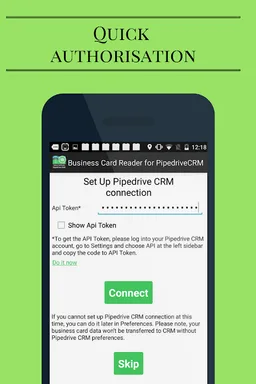 Business Card Reader for Piped screenshot 2