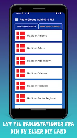 Radio Globus Guld App Danmark screenshot 3
