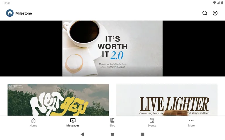 Milestone Church screenshot 7