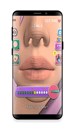 LIP ART 3D Painting 2020 wallpapers screenshot 3