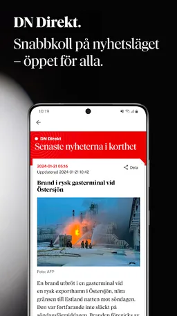 Dagens Nyheter screenshot 2
