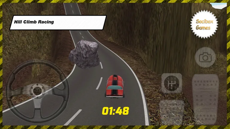 Extreme Red Hill Climb Racing screenshot 2
