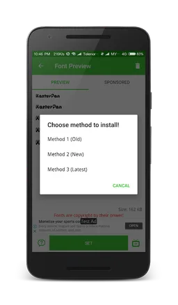 MIUI Custom Font Installer screenshot 8