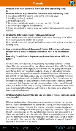 JAVA Interview Preparation screenshot 3