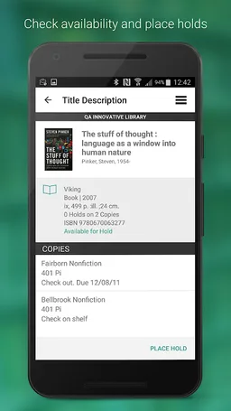 MyLibrary! screenshot 5