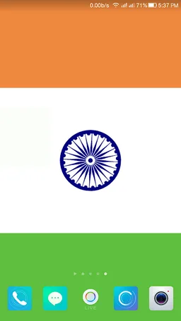 Indian Flag Live Wallpaper -Ha screenshot 9