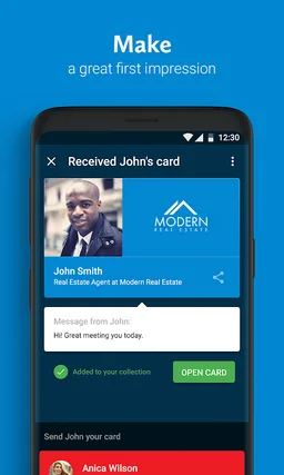 Haystack Digital Business Card screenshot 3