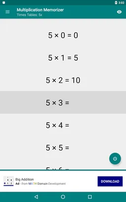 Multiplication Memorizer screenshot 11