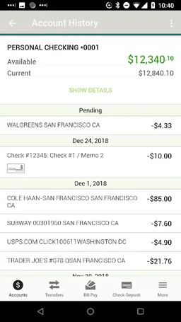 TransWest Mobile Banking screenshot 2