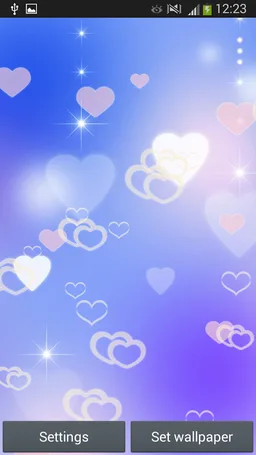 Romantic Live Wallpaper screenshot 20