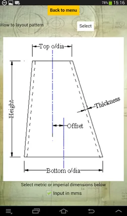 Oblique Cone Developer screenshot 2