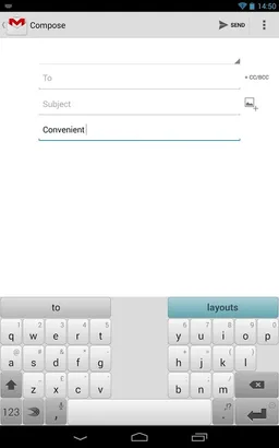 SwiftKey Tablet (Legacy) screenshot 8