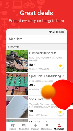 tutti.ch: Second Hand Shopping screenshot 1