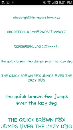 Color Fonts Message Maker screenshot 5
