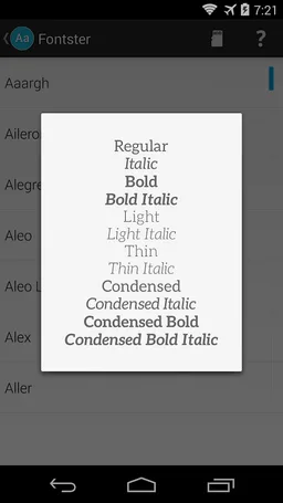 Fontster (Root) screenshot 5