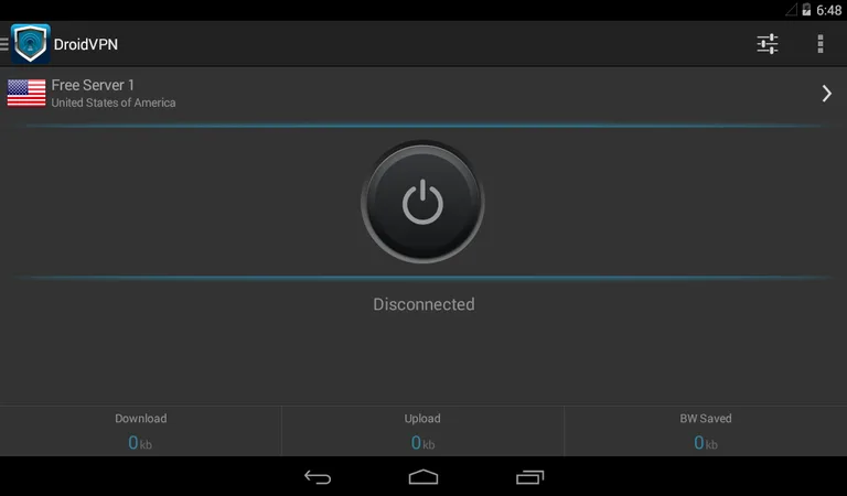 DroidVPN - Easy Android VPN screenshot 2