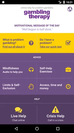 Gambling Therapy screenshot 5
